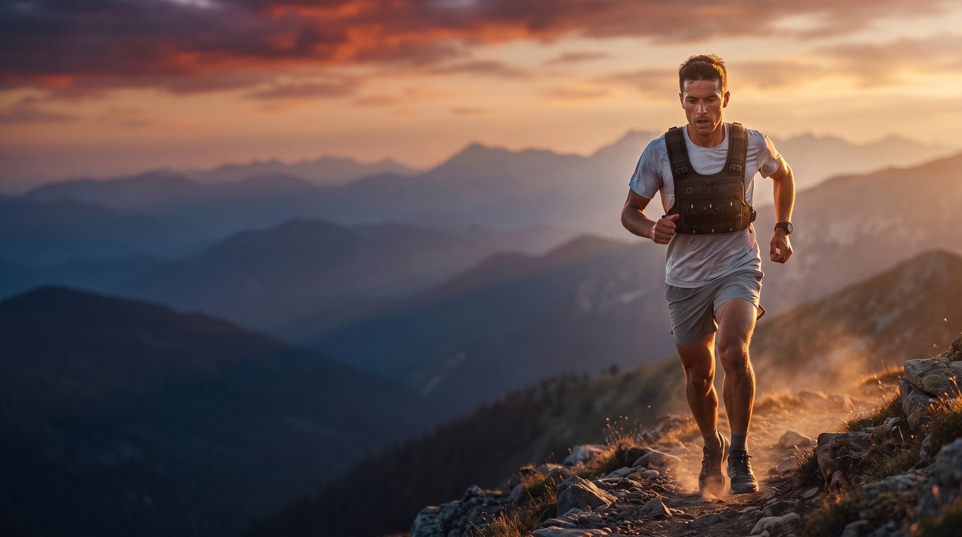 Trail running with the Nomad vest