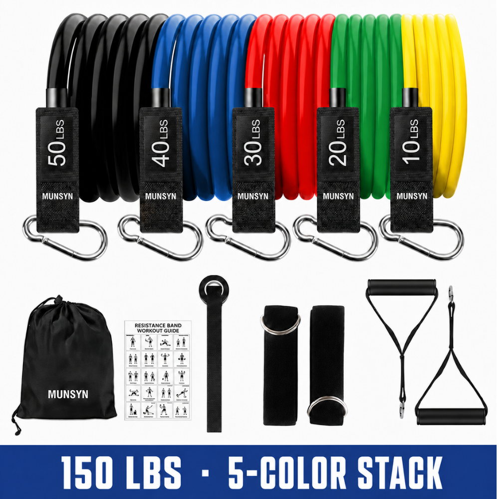 MUNSYN™ POWER STACK 11-PIECE RESISTANCE SYSTEM