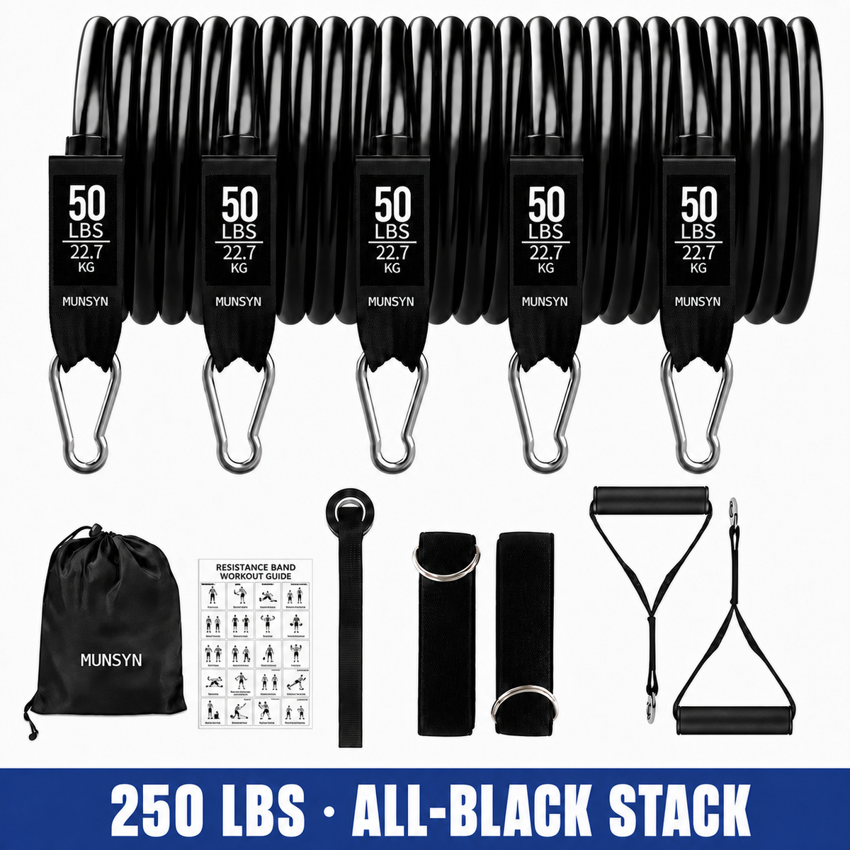 MUNSYN™ POWER STACK 11-PIECE RESISTANCE SYSTEM